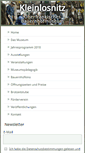 Mobile Screenshot of kleinlosnitz.de